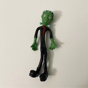 Vintage 90s Frankenstein Monster Bendy Figure Toy